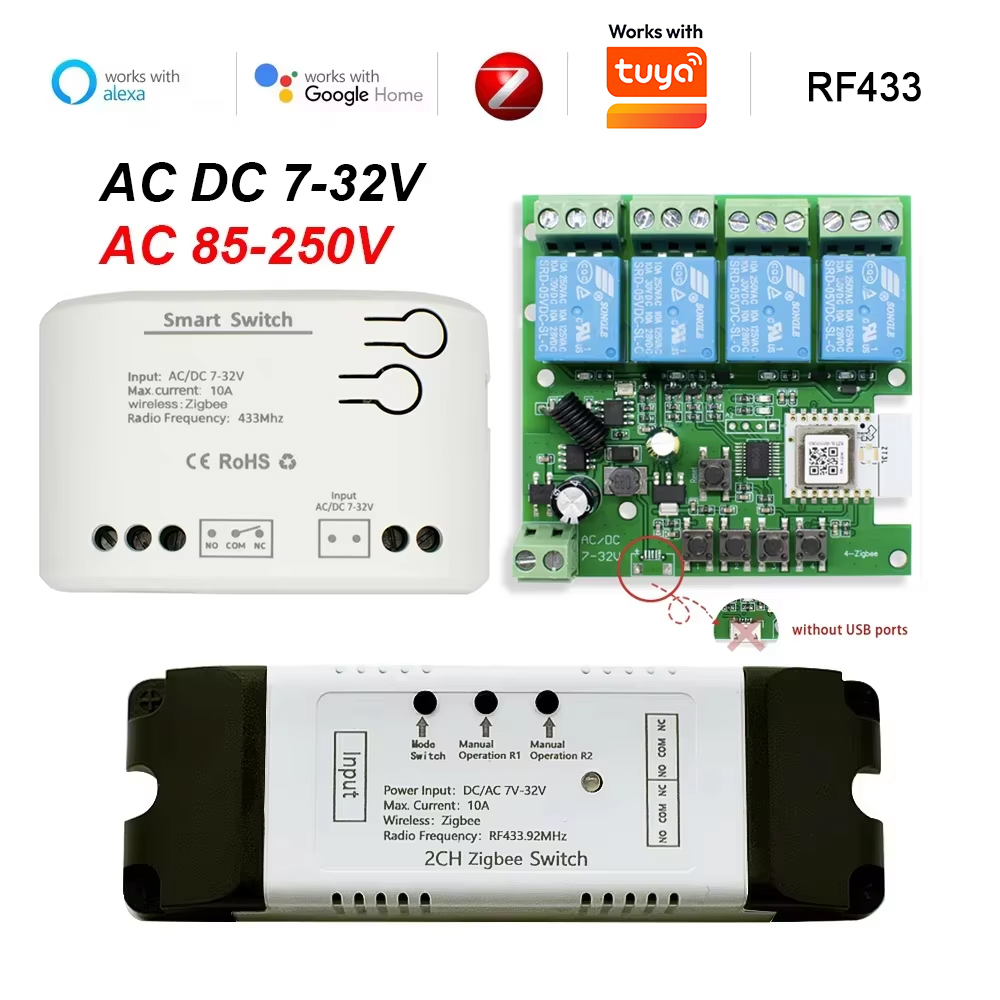 مفتاح زيجبي ذكي للتحكم باللمس  - مراجعة Relay Module 4 Channel وسعره