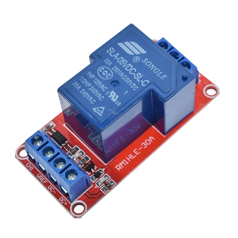 12 فولت 5 فولت 30A اتجاهين الع - مراجعة Relay Module 1 Channel وسعره