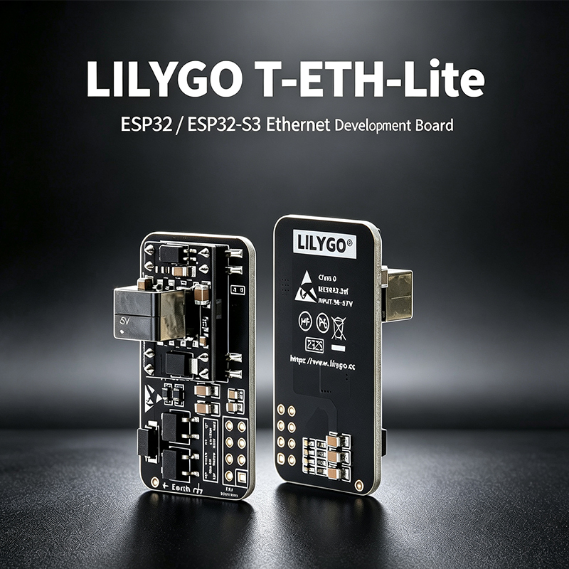 لوحة التطوير LILYGO T‑ETH‑Lite - مراجعة Ethernet W5500 وسعره