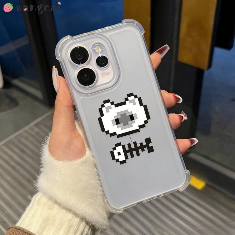 غطاء هاتف شفاف ناعم بتصميم قطة - مراجعة Neopixel وسعره