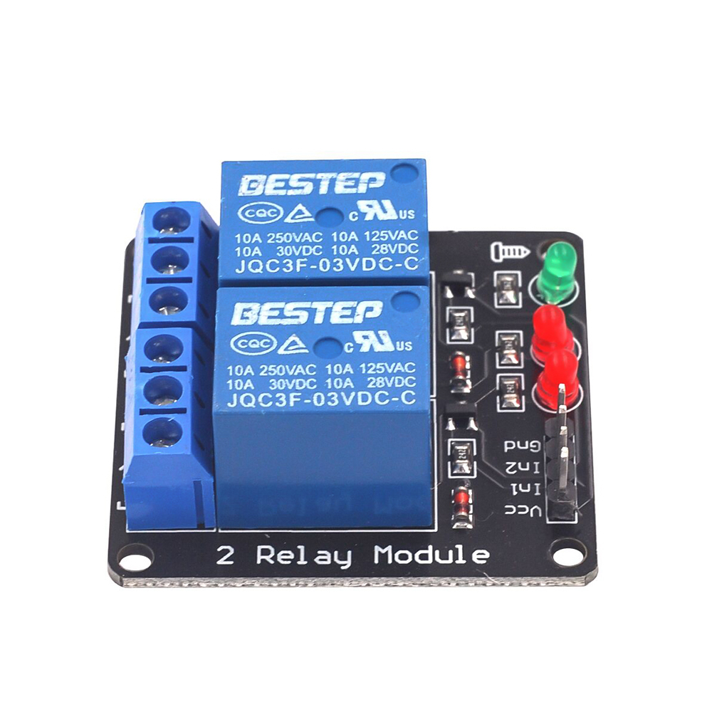وحدة التتابع المضيئة ذات المست - مراجعة Relay Module 1 Channel وسعره