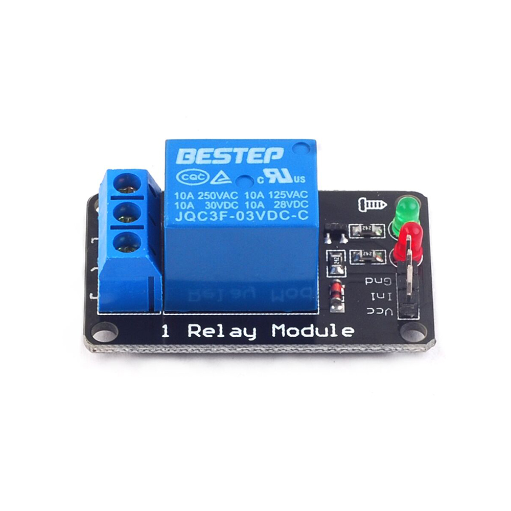 وحدة التتابع المضيئة ذات المست - مراجعة Relay Module 1 Channel وسعره