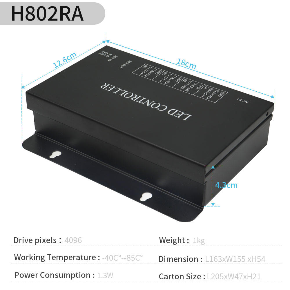H801RC H802RA H803TC WS2812B W - مراجعة Ws2812B وسعره