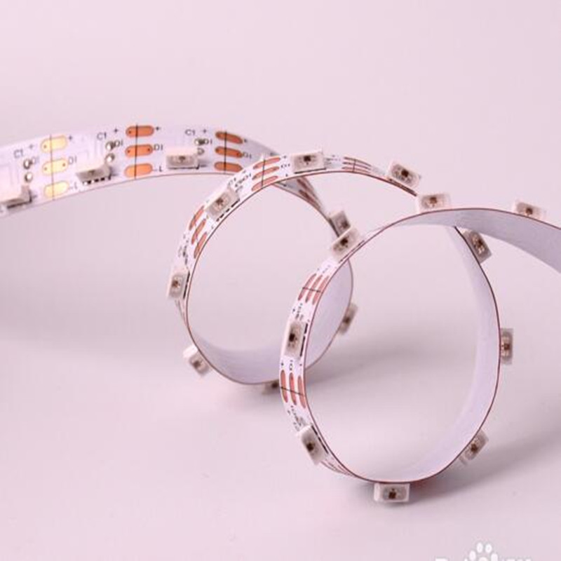 50-1500 قطعة SK6805 4020 الجان - مراجعة Ws2812B Strip 5V وسعره